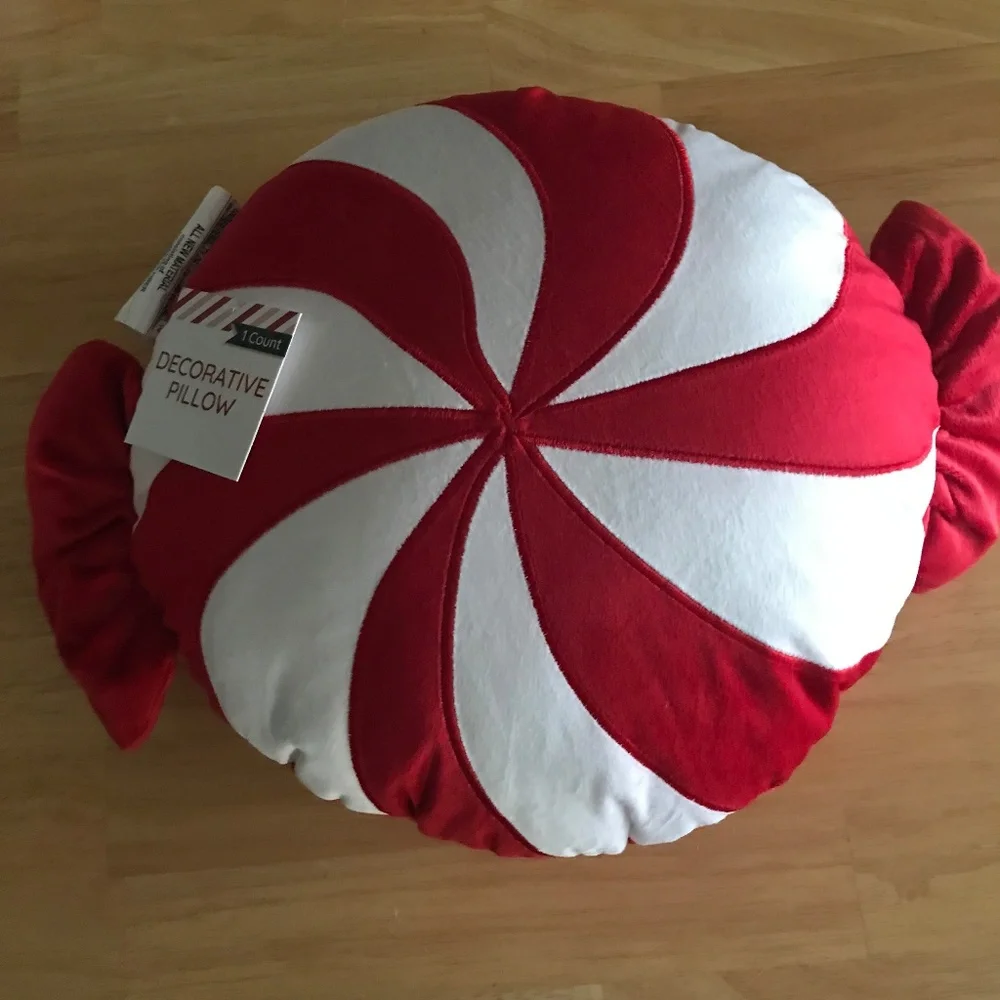 Target Bullseye Peppermint Pillow